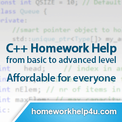 C++ Homework Help